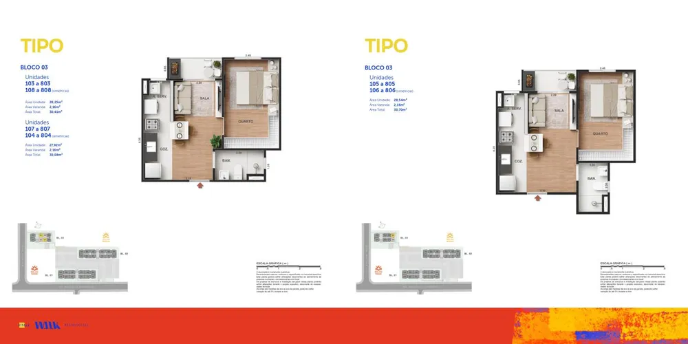 Apartamento, 2 quartos, 45 m² - Foto 6