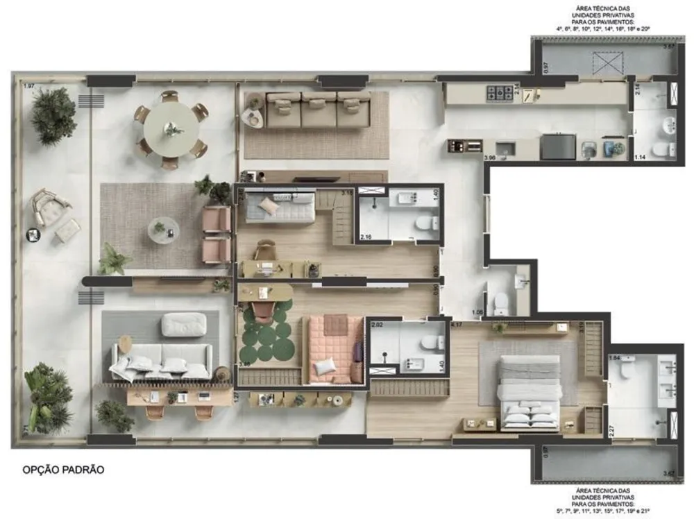 Cobertura, 3 quartos, 330 m² - Foto 23