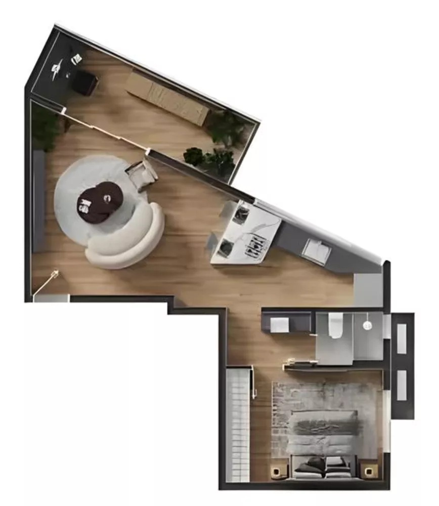 Cobertura, 1 quarto, 86 m² - Foto 12
