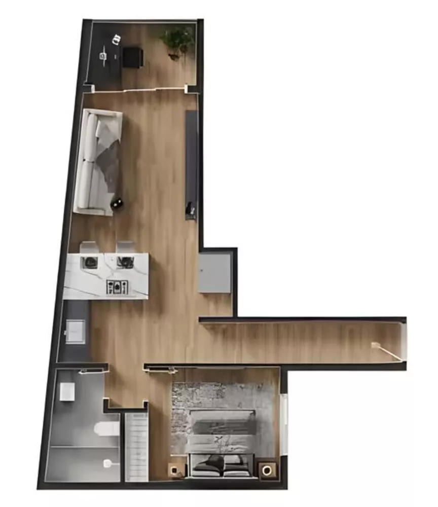 Cobertura, 1 quarto, 86 m² - Foto 10