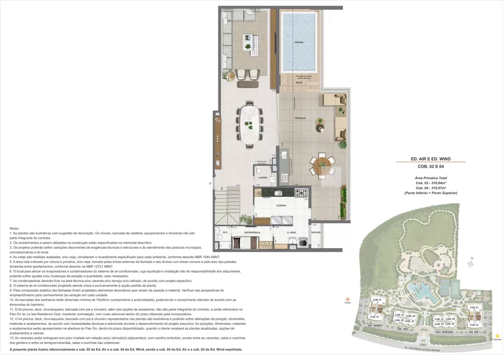 Cobertura, 4 quartos, 310 m² - Foto 7