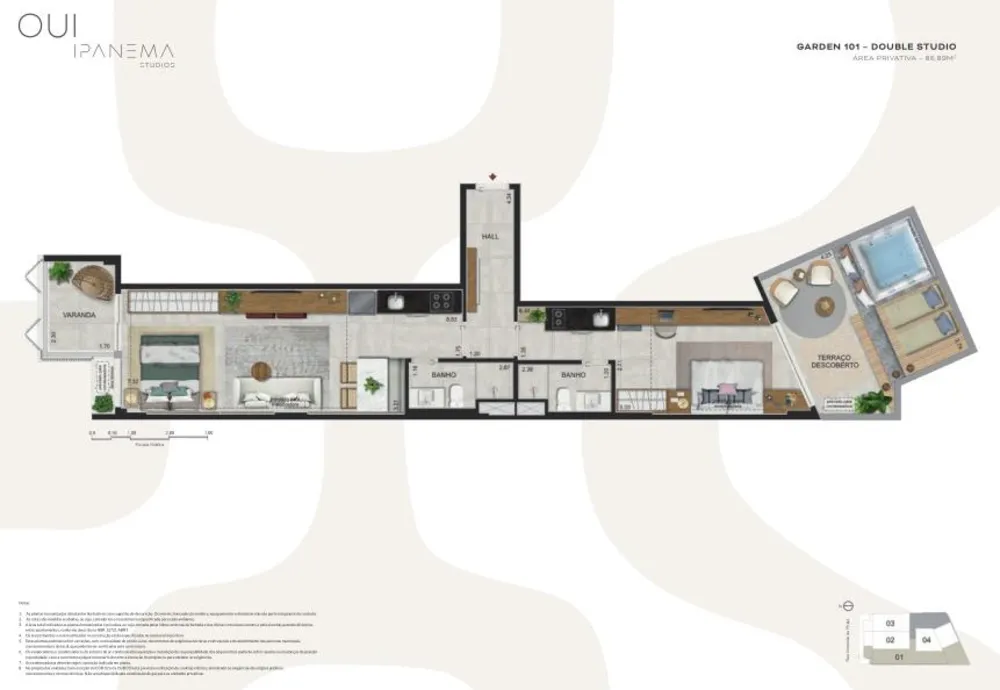 Apartamento, 2 quartos, 68 m² - Foto 15