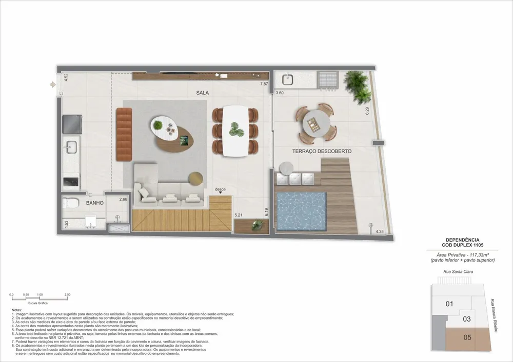 Apartamento, 1 quarto, 55 m² - Foto 17