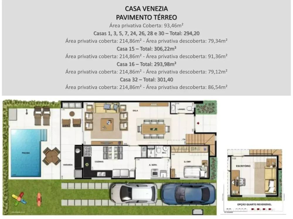 Casa de Condomínio, 4 quartos - Foto 10