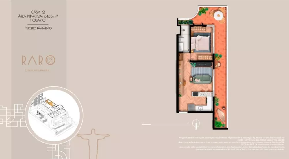 Apartamento à venda com 1 quarto, 54m² - Foto 24