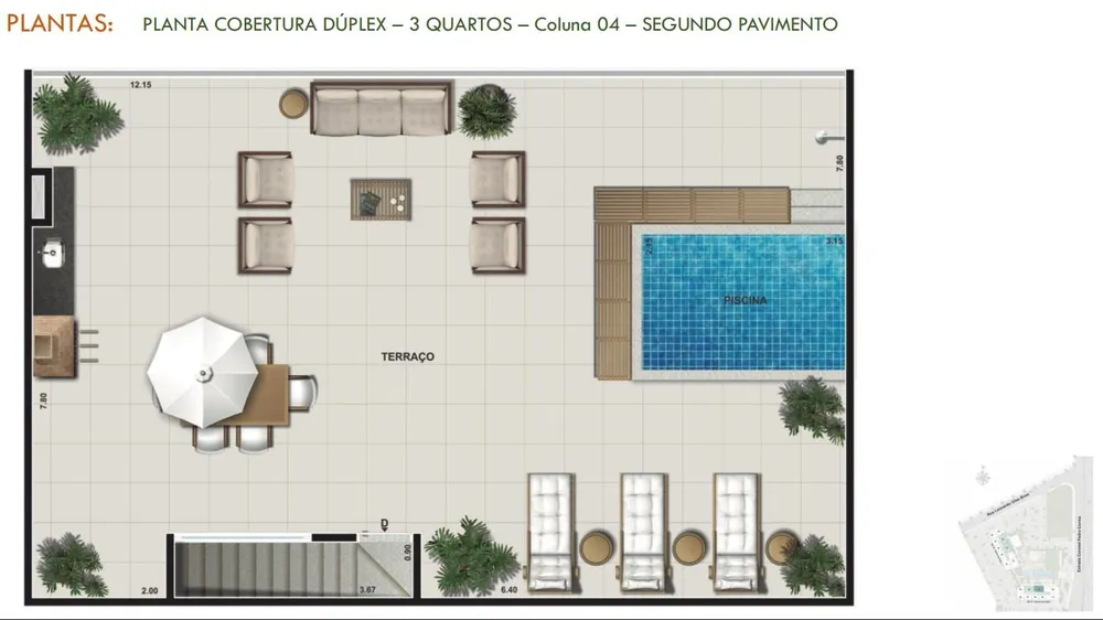 Apartamento, 3 quartos, 167 m² - Foto 35
