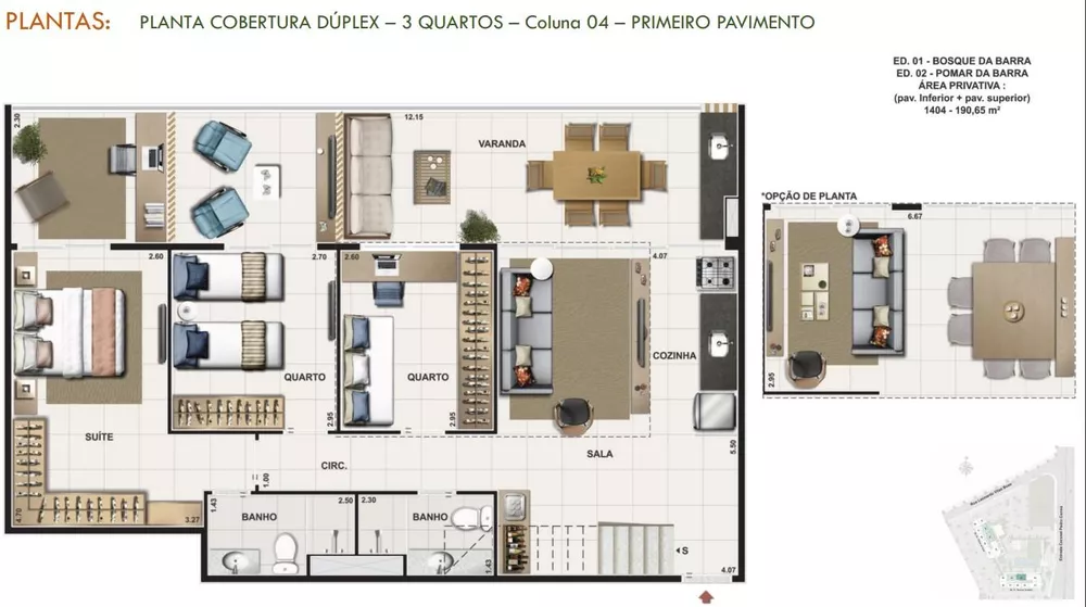 Apartamento, 3 quartos, 167 m² - Foto 22