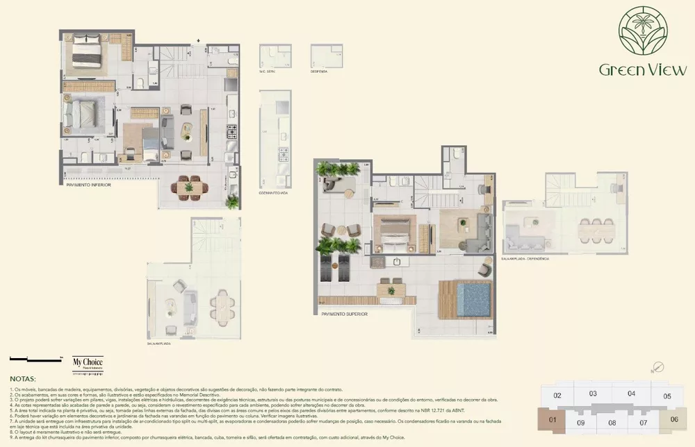 Cobertura, 4 quartos, 194 m² - Foto 4