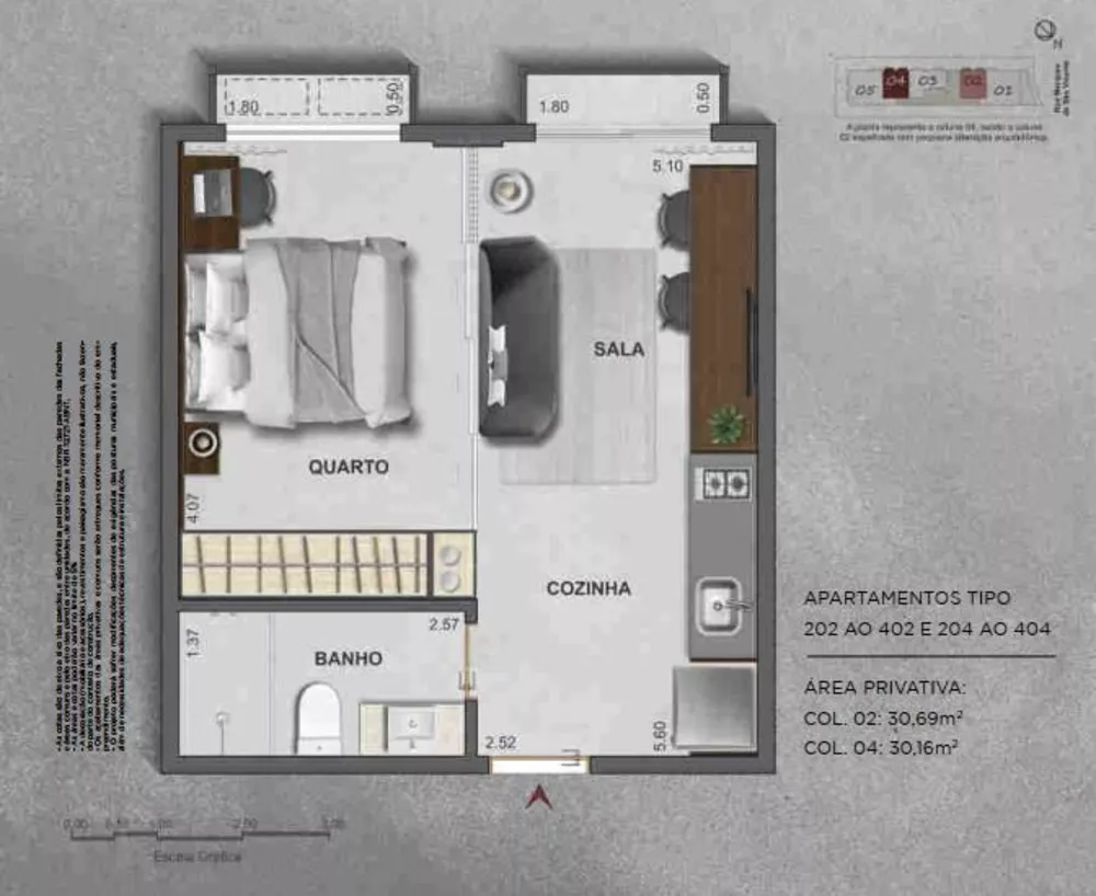 Apartamento, 2 quartos, 67 m² - Foto 31