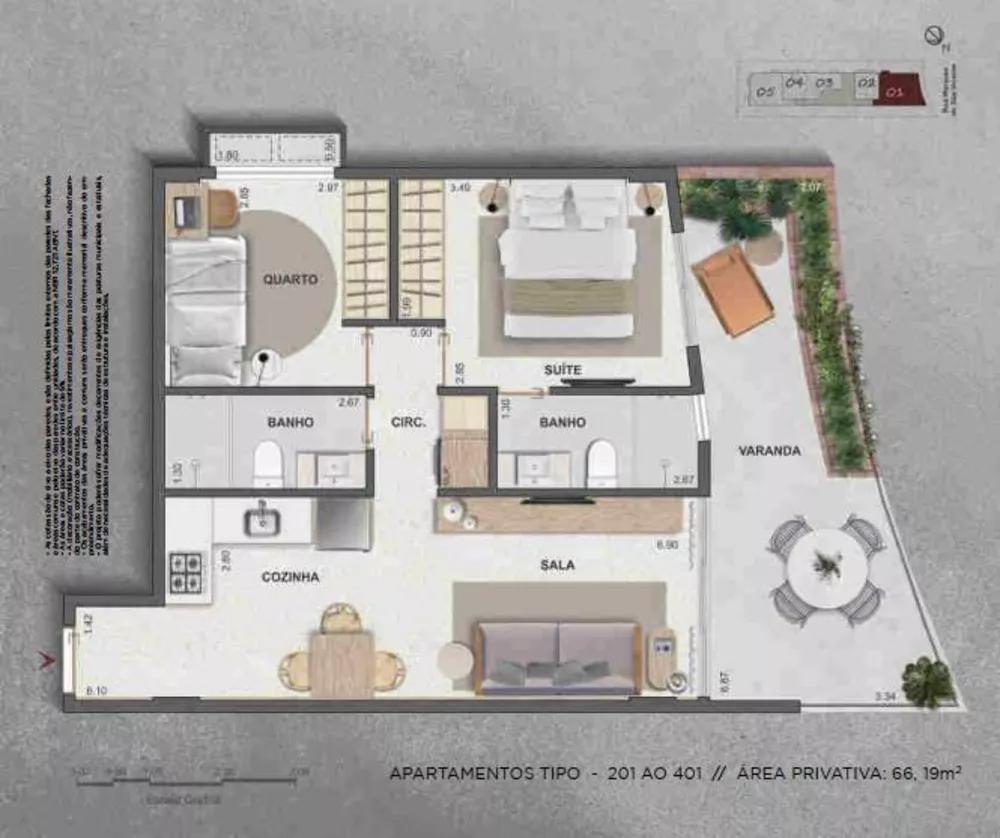 Apartamento, 2 quartos, 67 m² - Foto 21