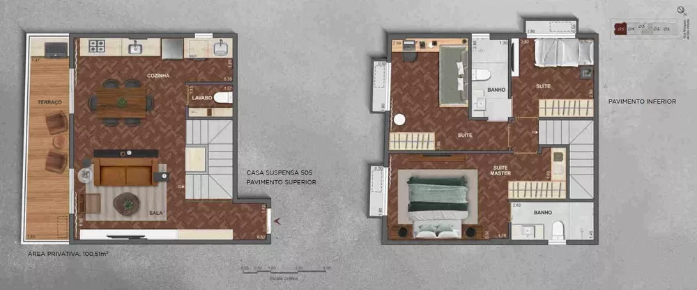 Apartamento, 2 quartos, 67 m² - Foto 2