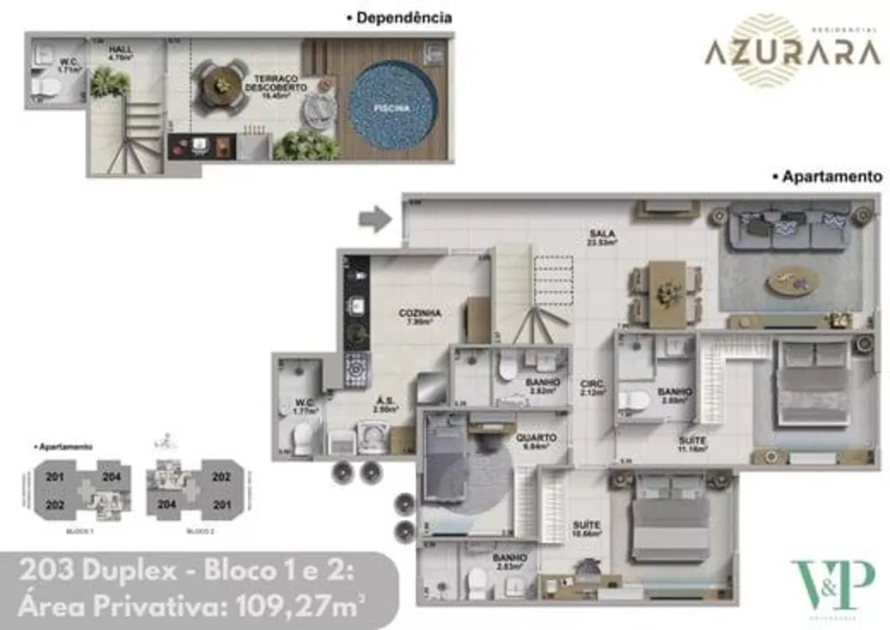 Apartamento à venda com 3 quartos, 88m² - Foto 15