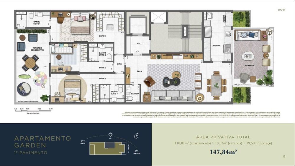 Apartamento, 3 quartos, 168 m² - Foto 21