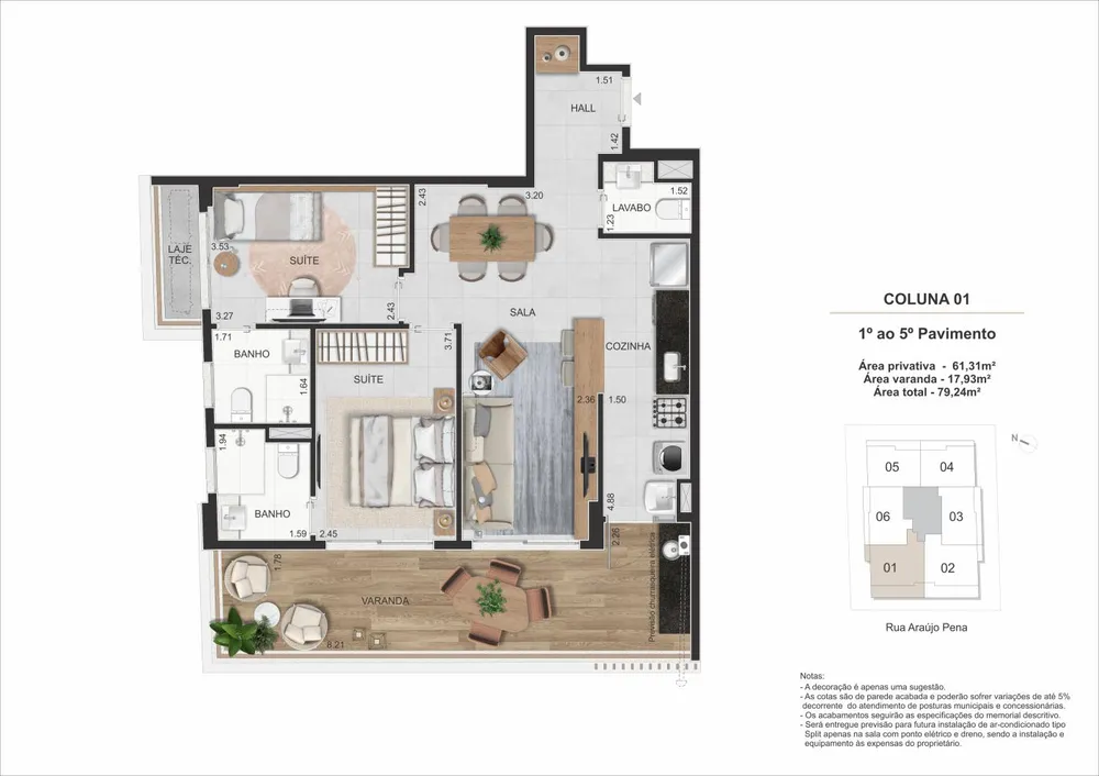 Apartamento, 2 quartos, 64 m² - Foto 18