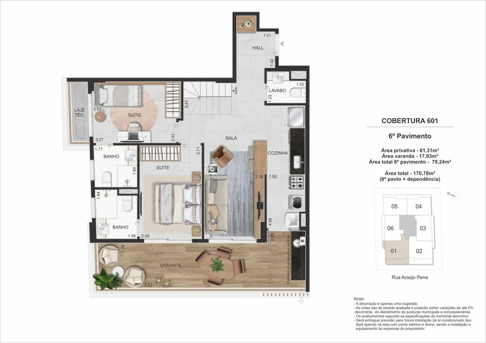 Apartamento, 2 quartos, 64 m² - Foto 24