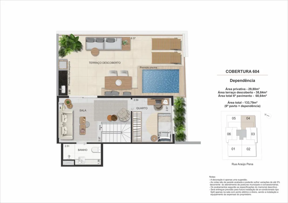 Apartamento, 2 quartos, 64 m² - Foto 33