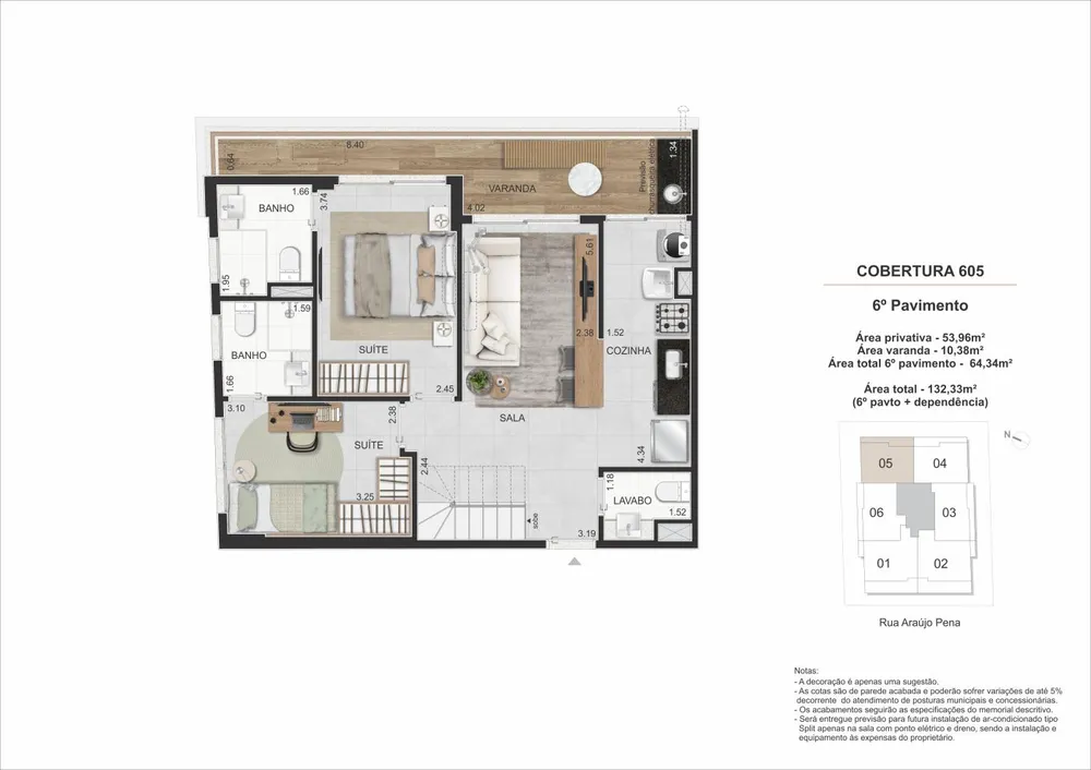 Apartamento, 2 quartos, 64 m² - Foto 28