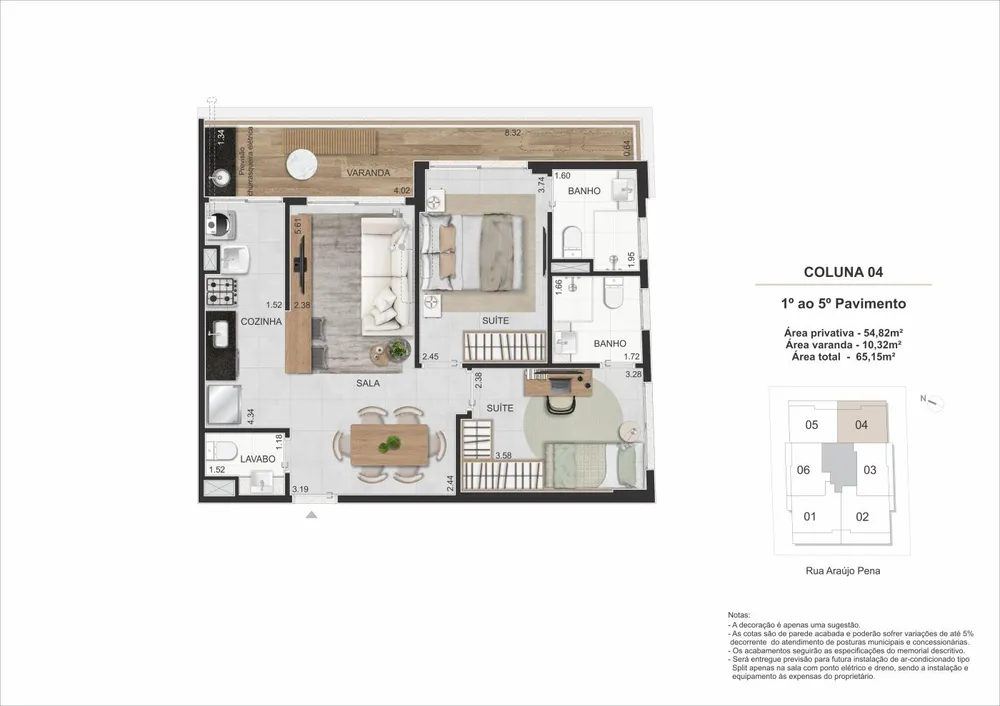 Apartamento, 2 quartos, 64 m² - Foto 21