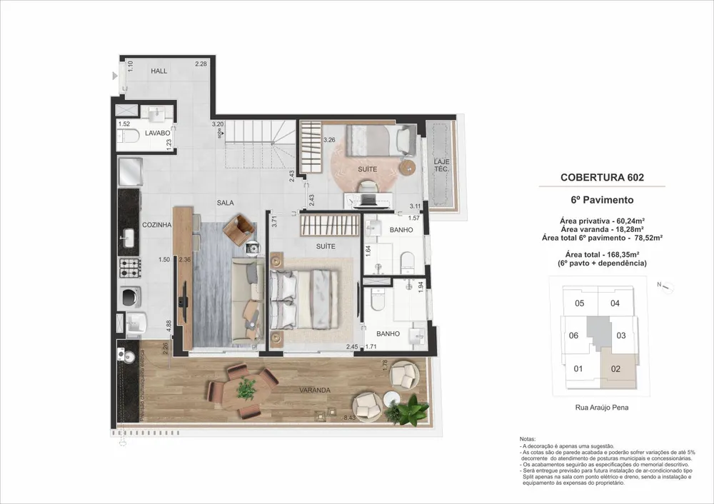 Apartamento, 2 quartos, 64 m² - Foto 25