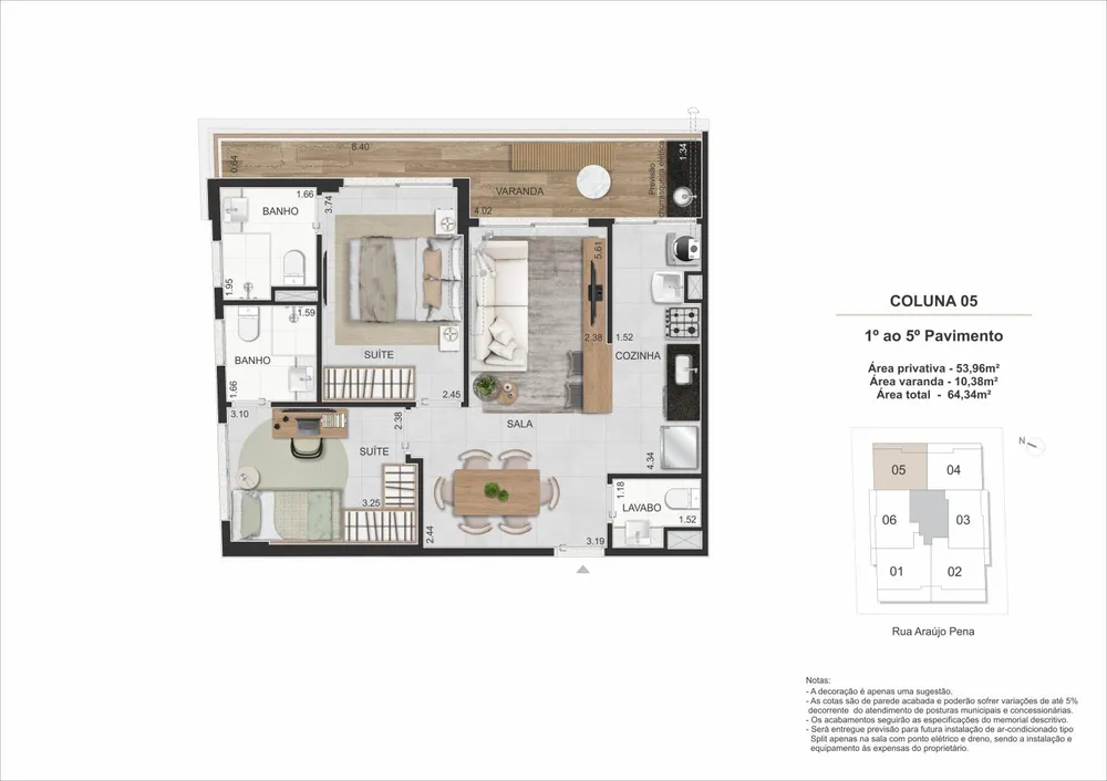 Apartamento, 2 quartos, 64 m² - Foto 22