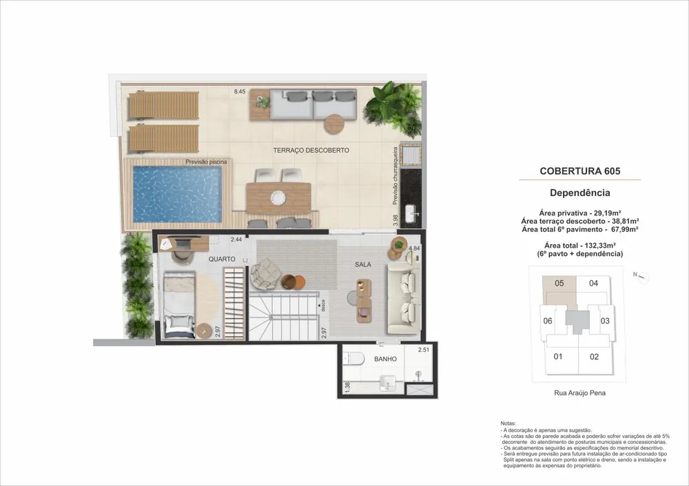 Apartamento, 2 quartos, 64 m² - Foto 34