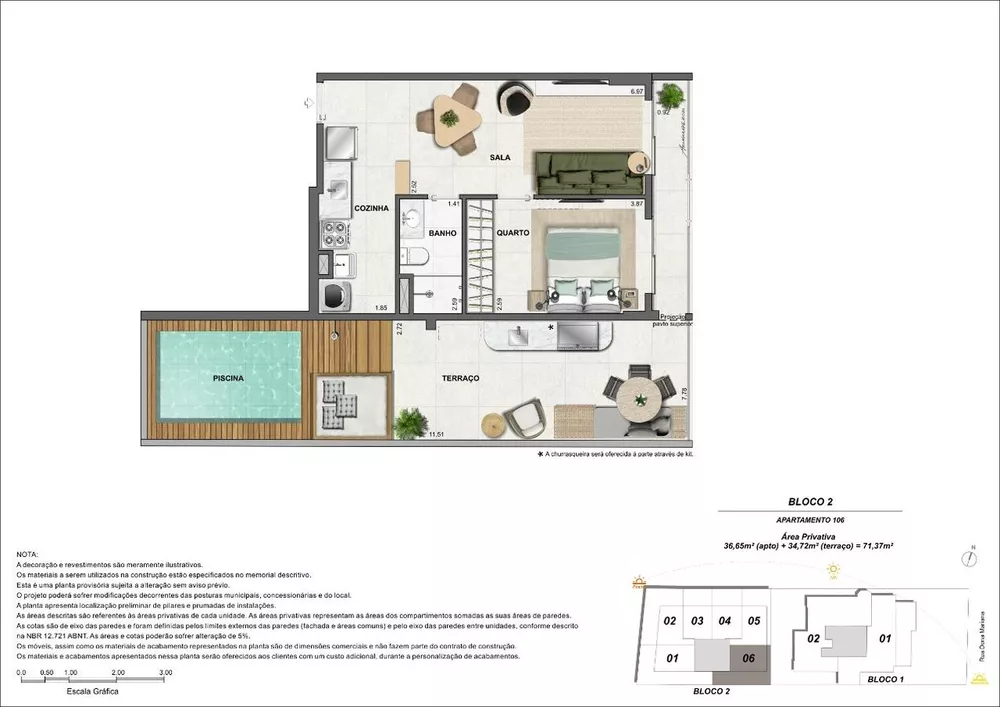 Apartamento, 2 quartos, 137 m² - Foto 8