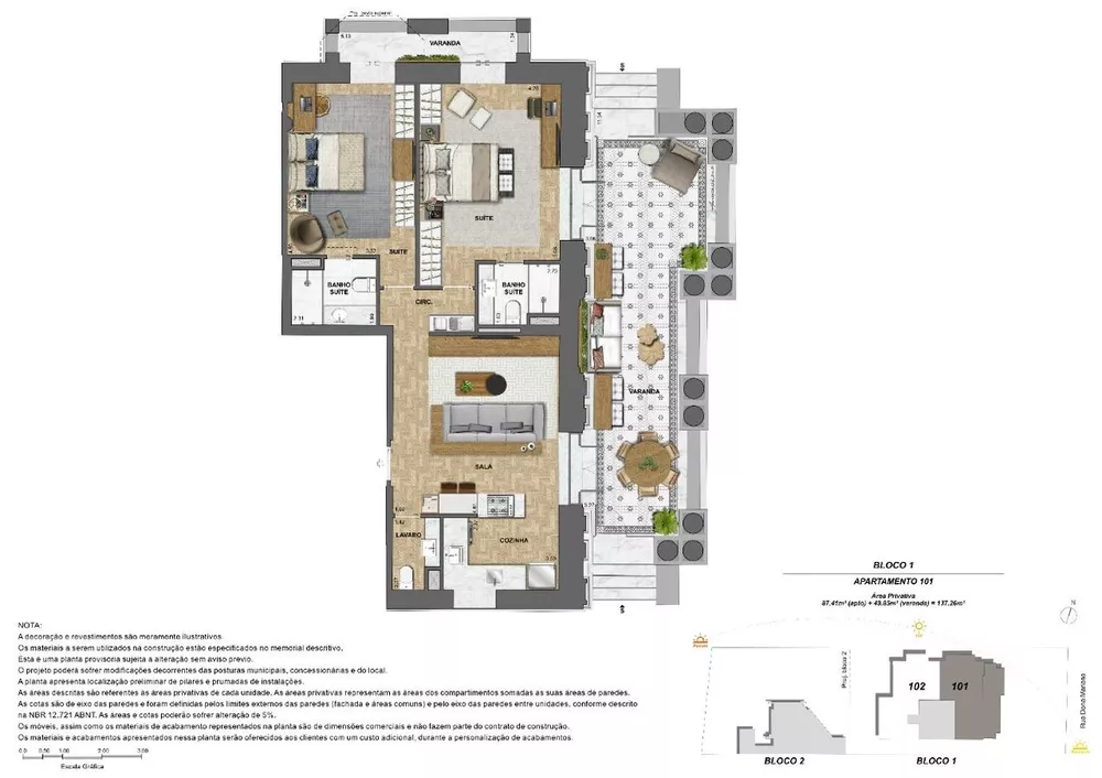 Apartamento, 2 quartos, 137 m² - Foto 10