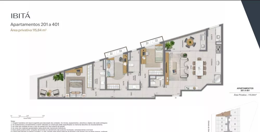 Apartamento, 3 quartos, 134 m² - Foto 39