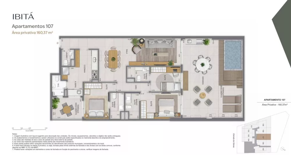 Apartamento, 3 quartos, 134 m² - Foto 46