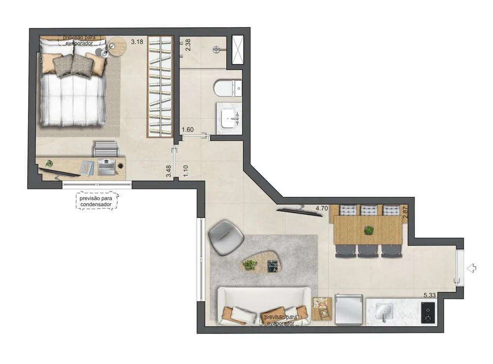 Apartamento, 2 quartos, 51 m² - Foto 17