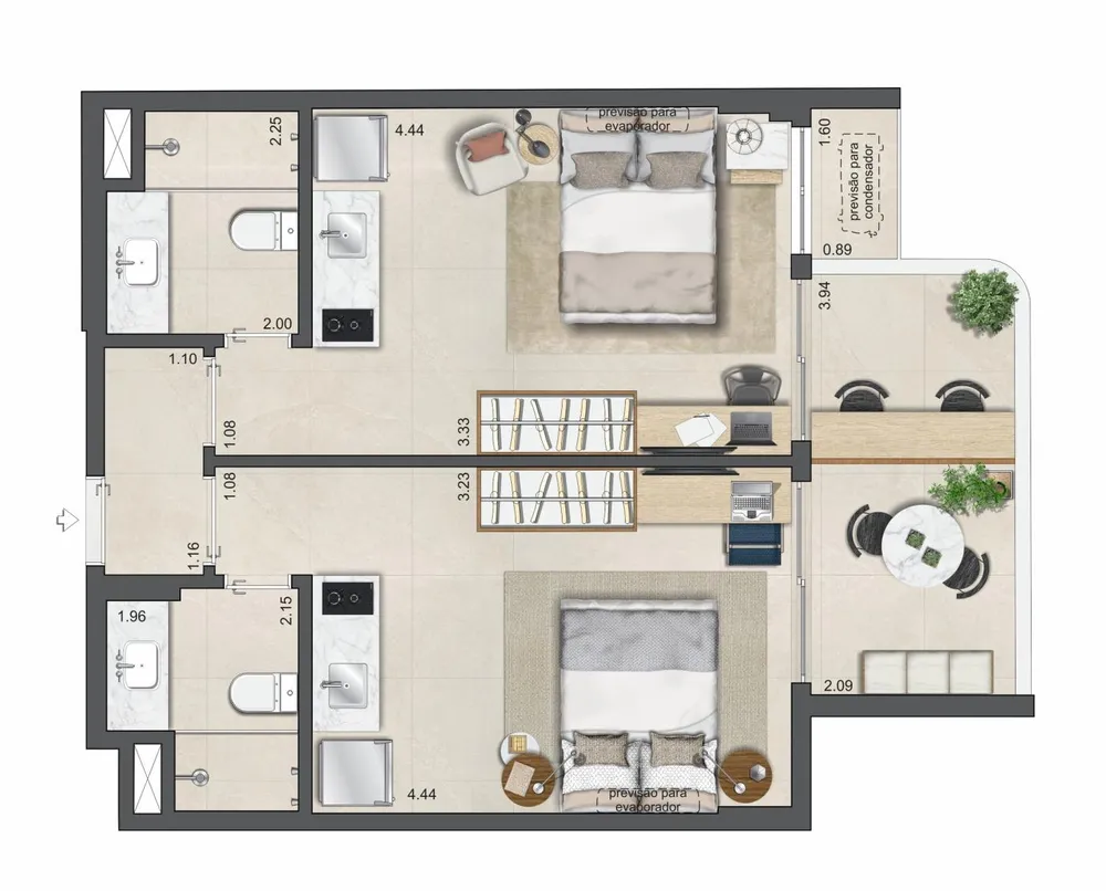 Apartamento, 2 quartos, 51 m² - Foto 19