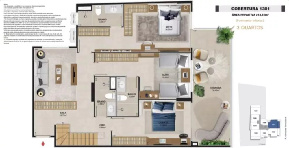 Apartamento, 2 quartos, 113 m² - Foto 32