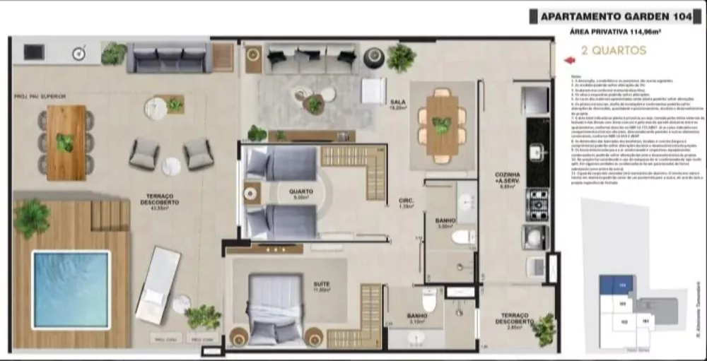 Apartamento, 2 quartos, 113 m² - Foto 25