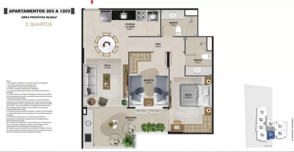 Apartamento, 2 quartos, 113 m² - Foto 23