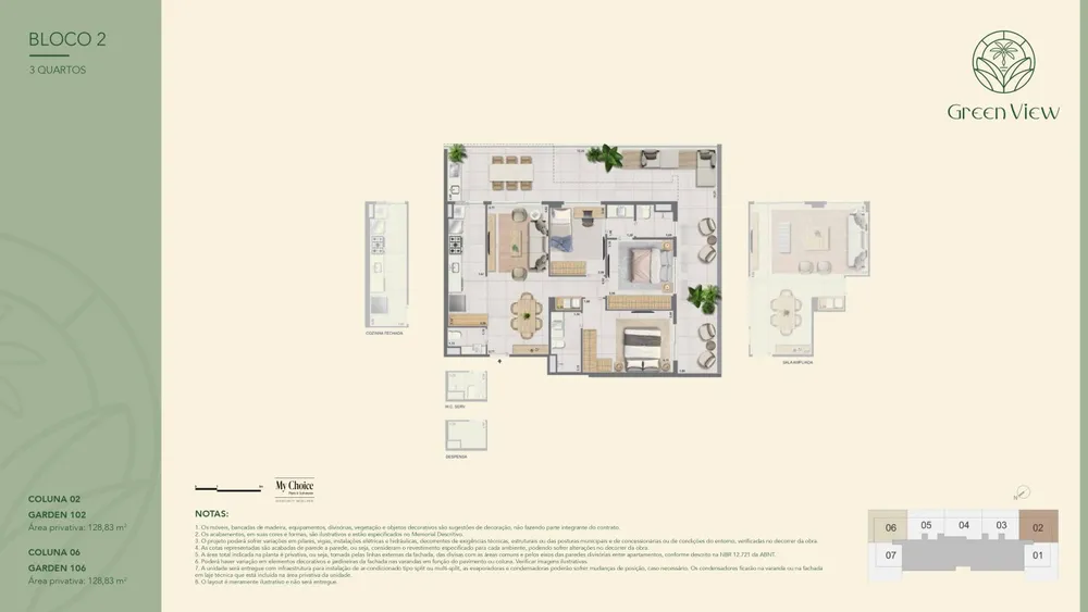 Apartamento, 3 quartos, 129 m² - Foto 46