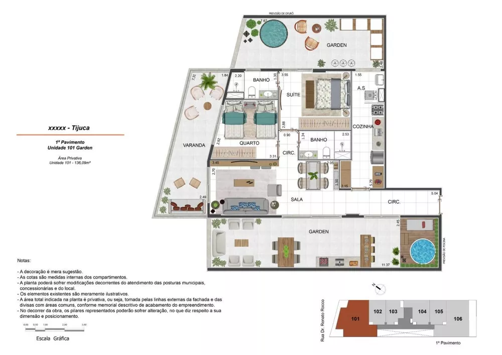 Apartamento, 2 quartos, 136 m² - Foto 10
