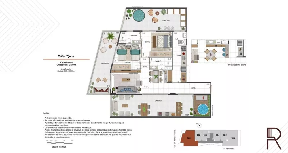 Apartamento, 2 quartos, 136 m² - Foto 17