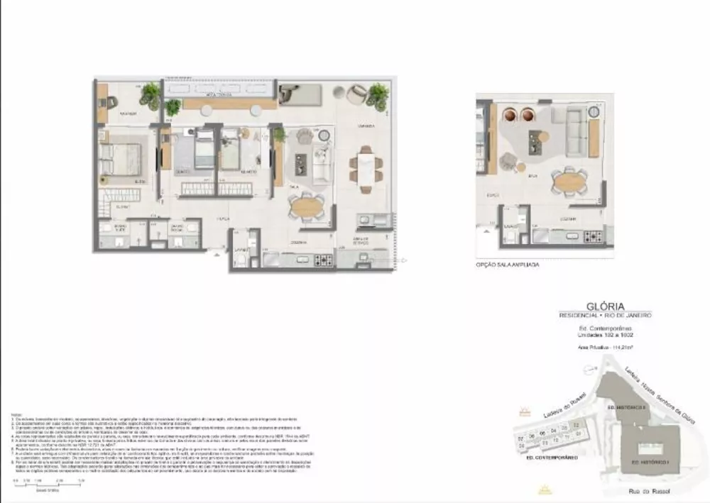 Apartamento, 3 quartos, 124 m² - Foto 2