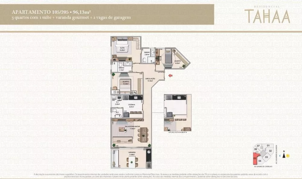 Apartamento à venda com 3 quartos, 148m² - Foto 13