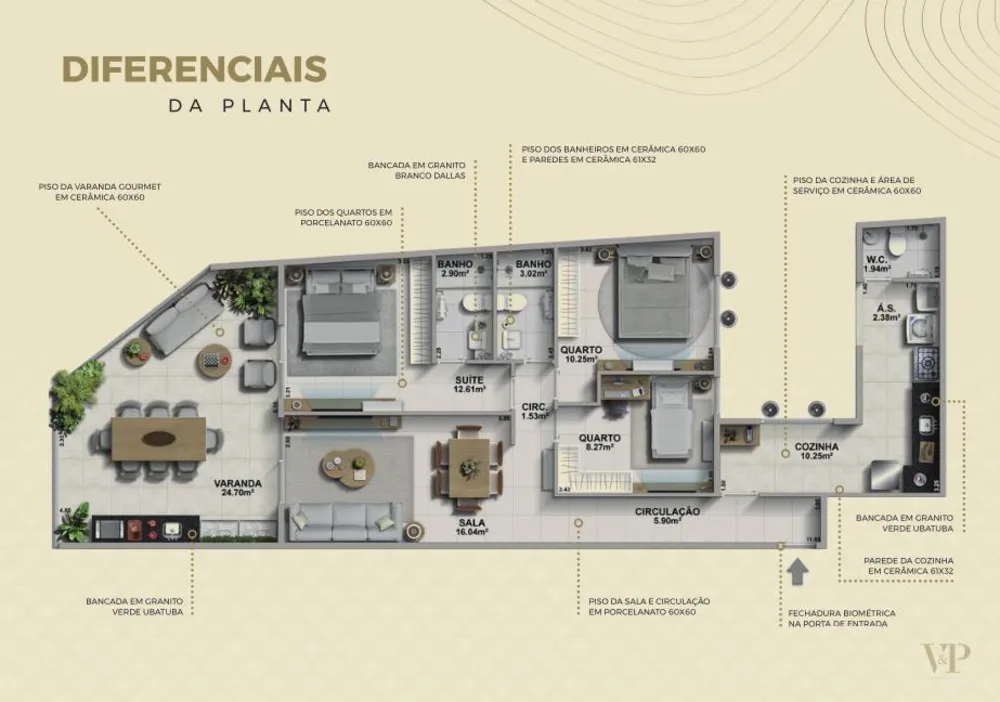 Apartamento, 3 quartos, 111 m² - Foto 10