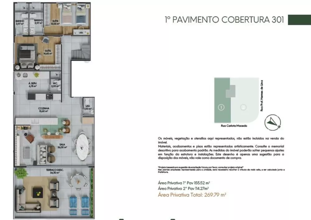 Apartamento, 3 quartos, 129 m² - Foto 14