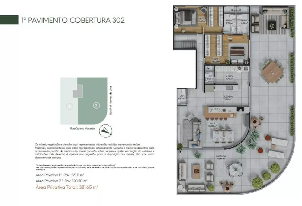 Apartamento, 3 quartos, 129 m² - Foto 34