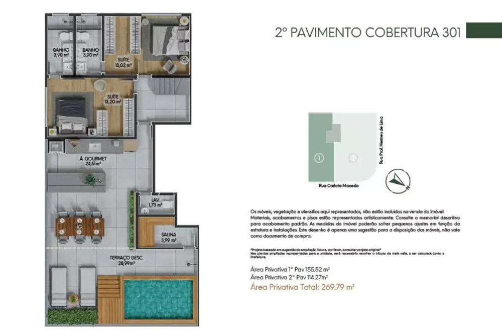 Apartamento, 3 quartos, 129 m² - Foto 27