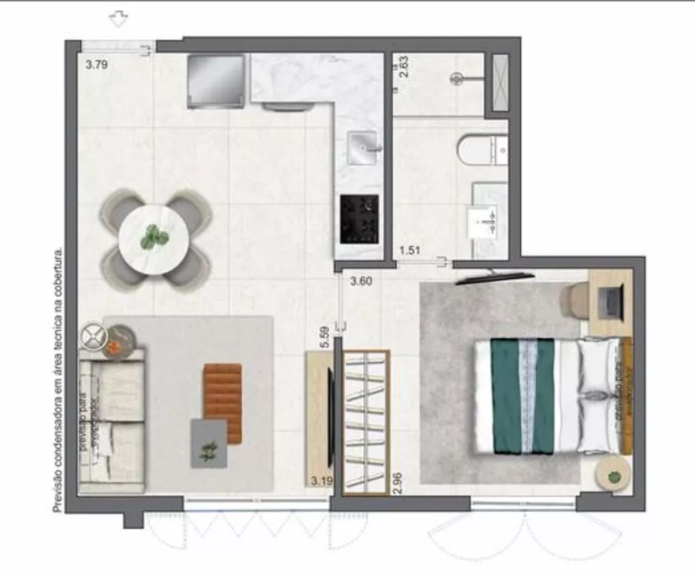 Apartamento, 2 quartos, 59 m² - Foto 14
