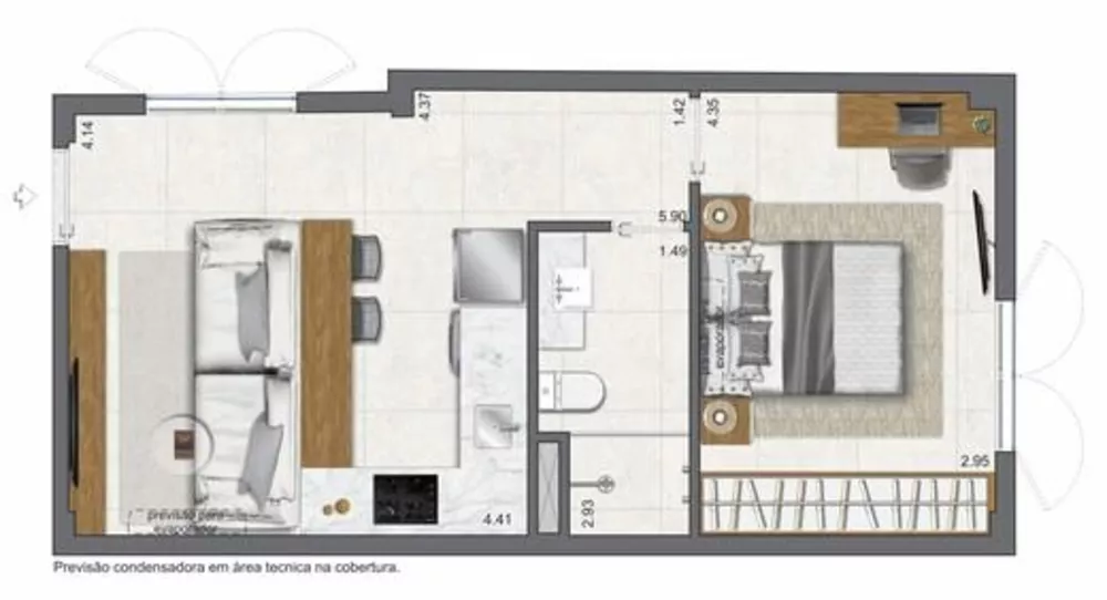 Apartamento, 2 quartos, 59 m² - Foto 16