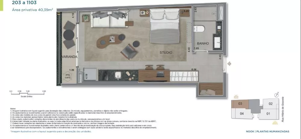 Apartamento, 56 m² - Foto 13