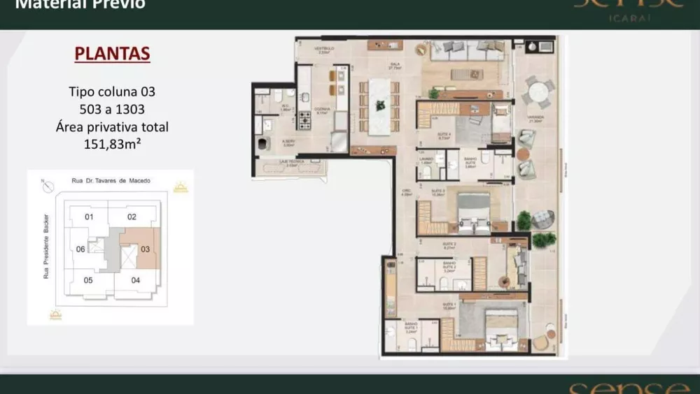 Apartamento, 4 quartos, 151 m² - Foto 28