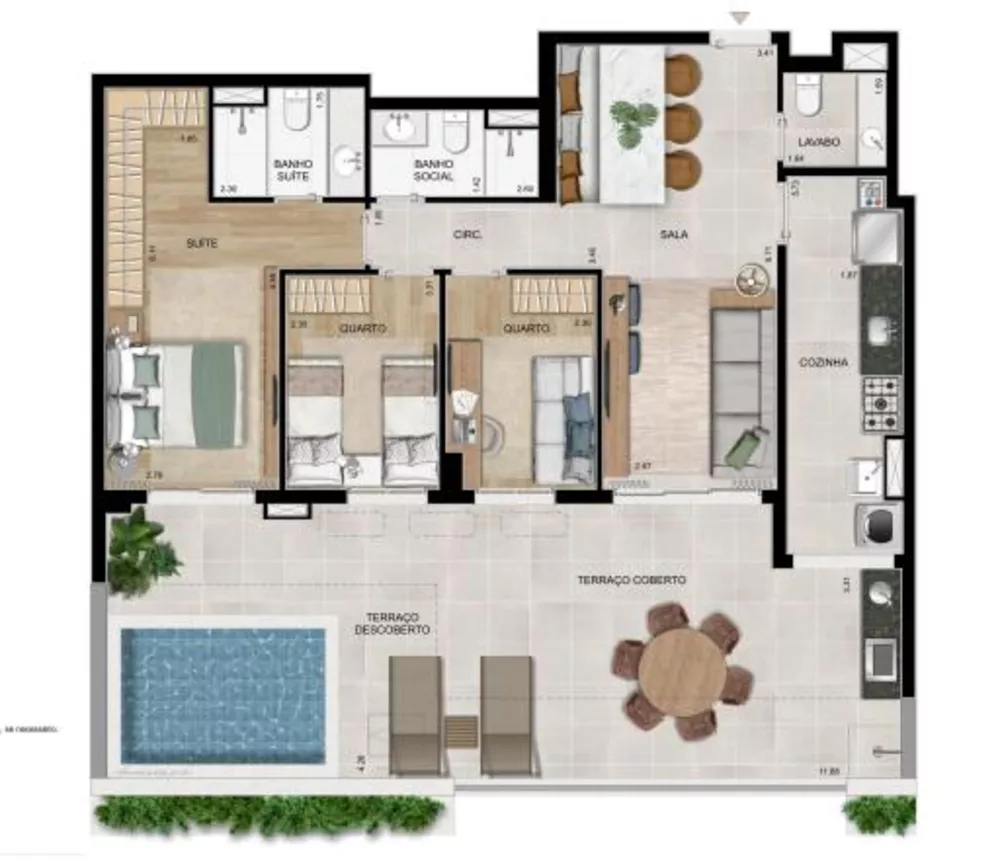 Apartamento, 4 quartos, 130 m² - Foto 24