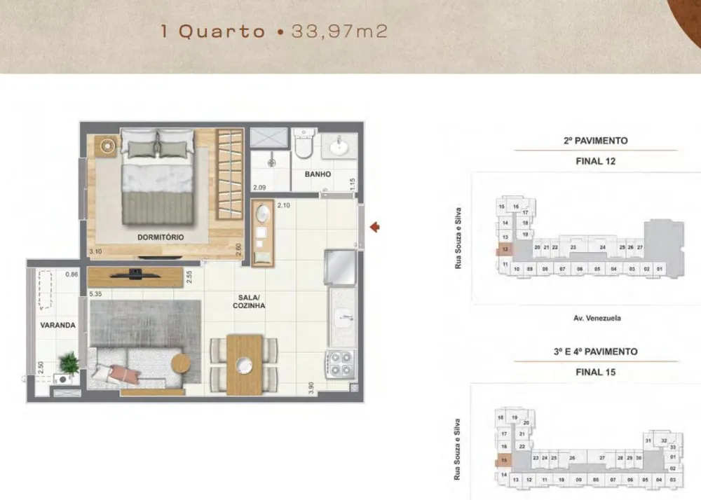 Apartamento, 1 quarto, 30 m² - Foto 25