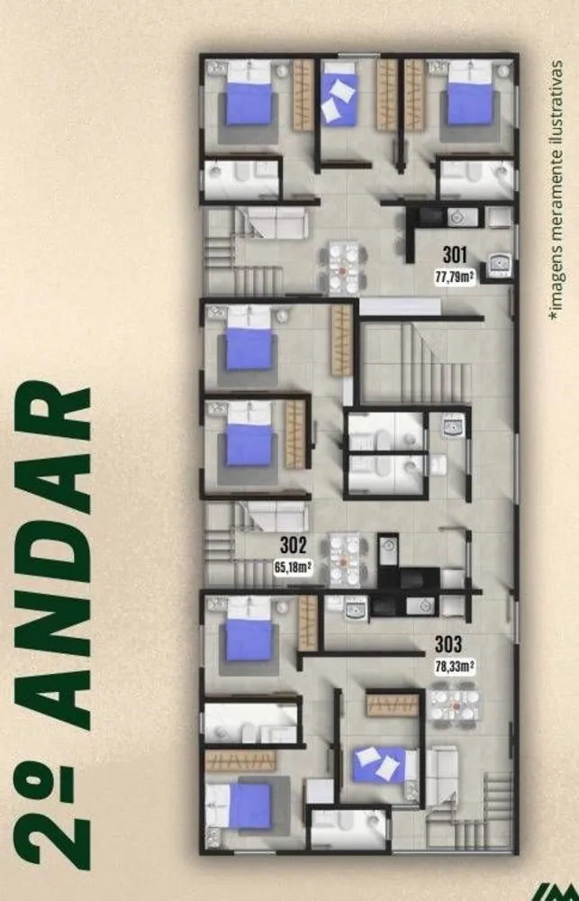Apartamento, 2 quartos - Foto 5